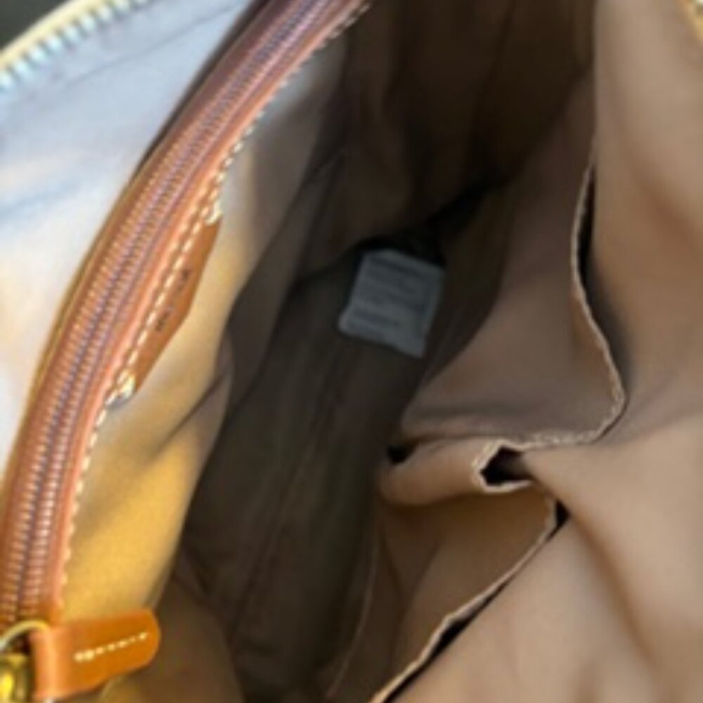 NWT The Sak Women's Lucia Leather Crossbody Bag in Stone - Picture 9 of 10